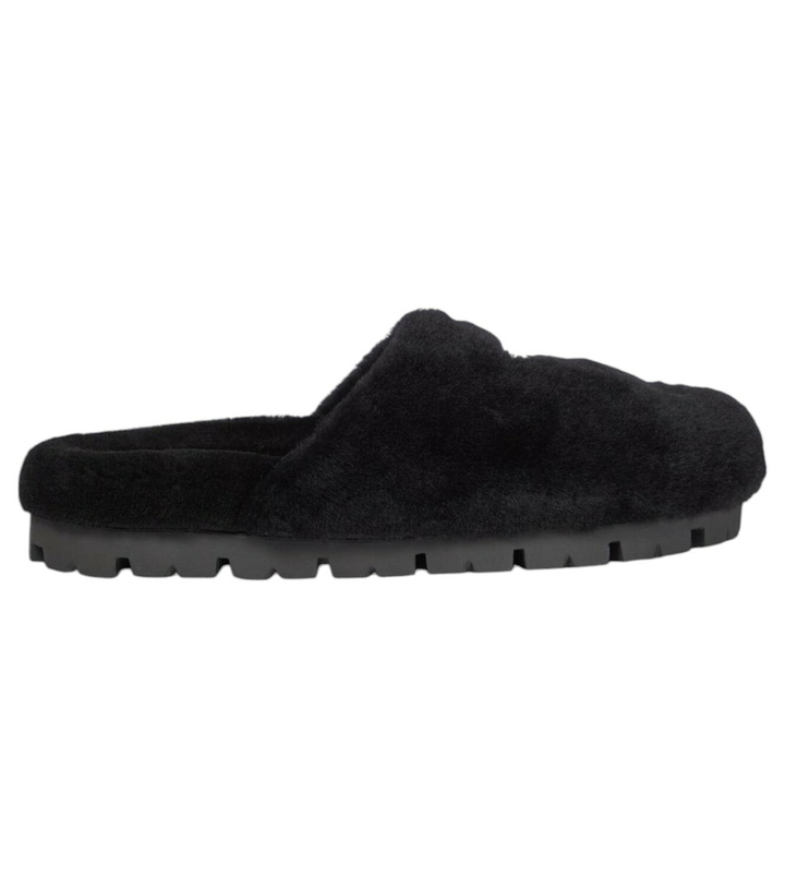 Photo: Prada Shearling slippers