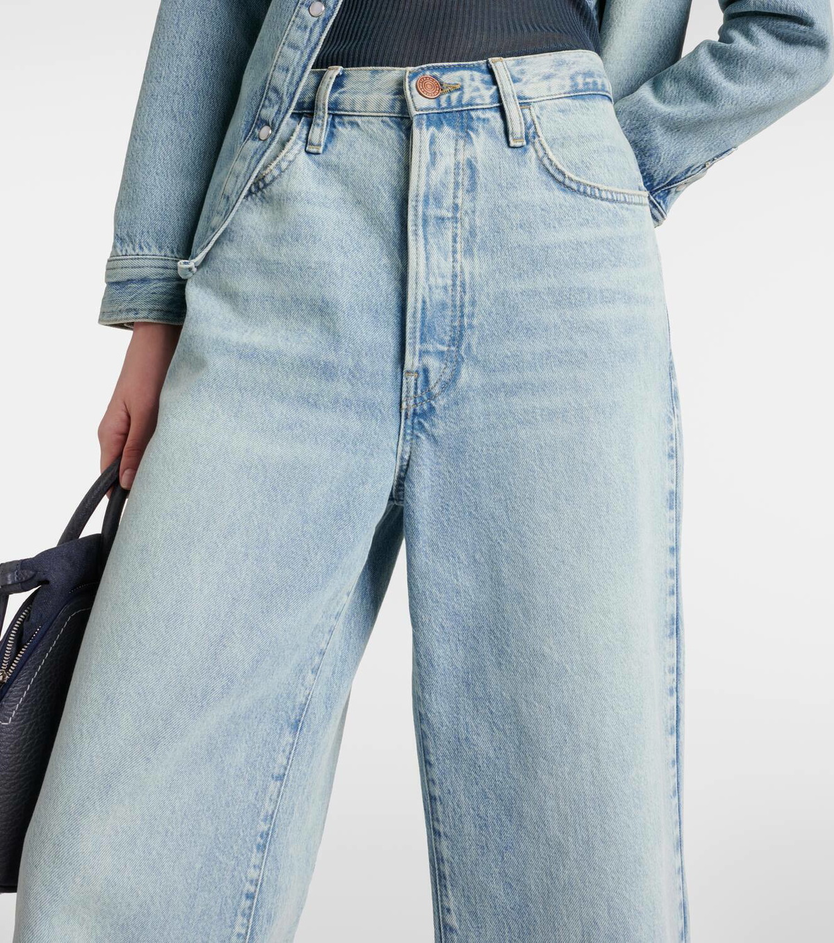 Frame Le Low Baggy wide-leg jeans