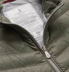 Brunello Cucinelli - Quilted Nylon Down Jacket - Green