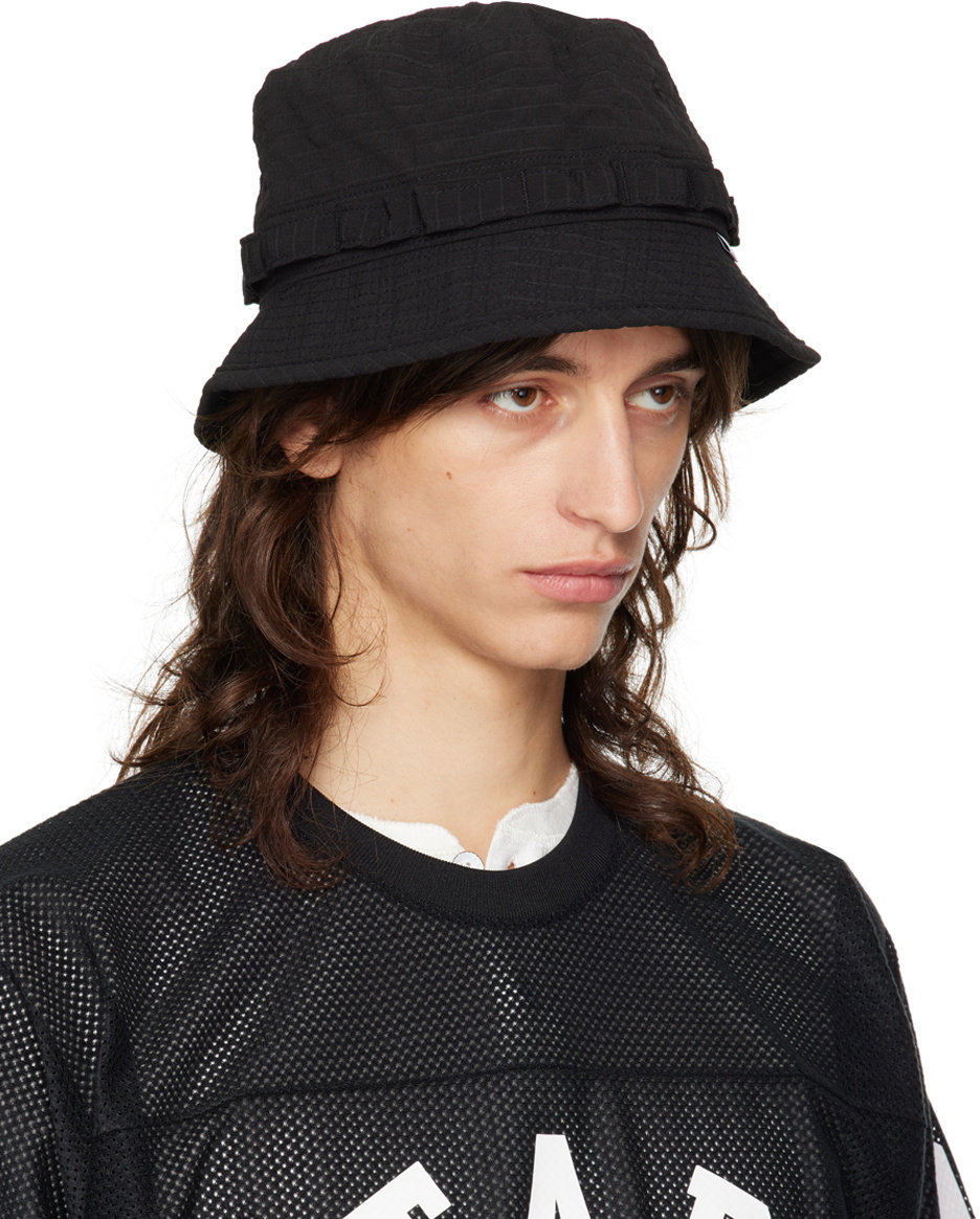 WTAPS Black Jungle 01 Bucket Hat WTAPS