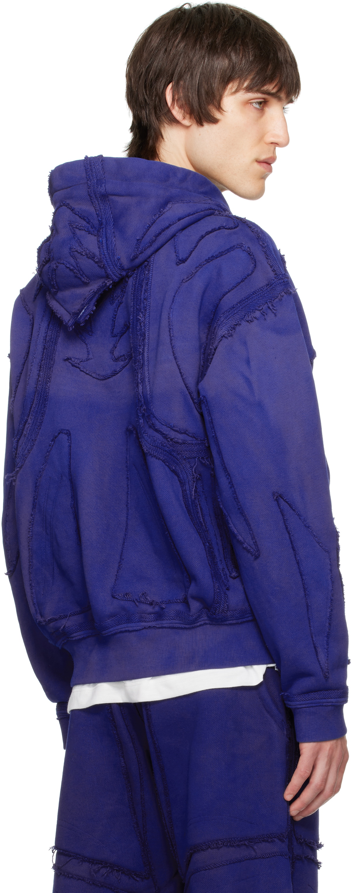 YAKU Blue Raaalien Hoodie
