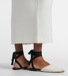 Jacquemus Tablier knitted midi dress