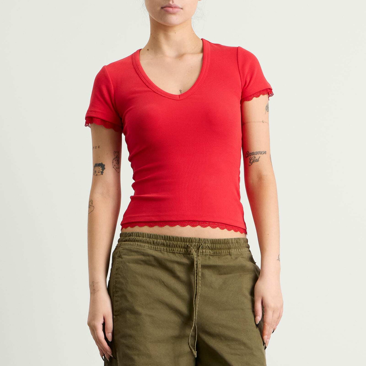 Damson Madder Women's Paige Top in Red