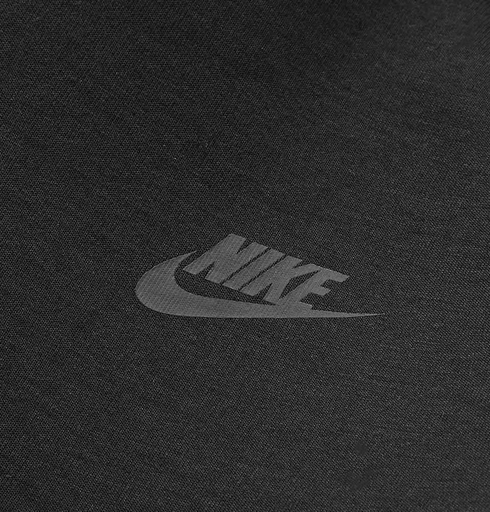 NIKE Logo-Print Cotton-Blend Tech Fleece Hoodie for Men