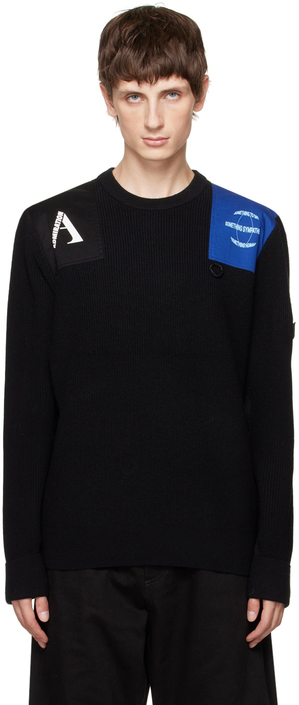 Photo: Raf Simons Black Fred Perry Edition Sweater