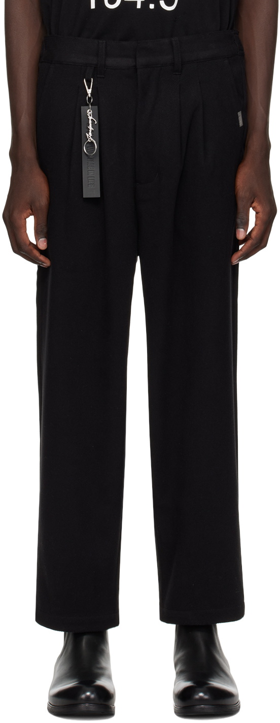 Izzue Black Keychain Trousers
