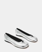 Steve Madden Calico Flats in Silver