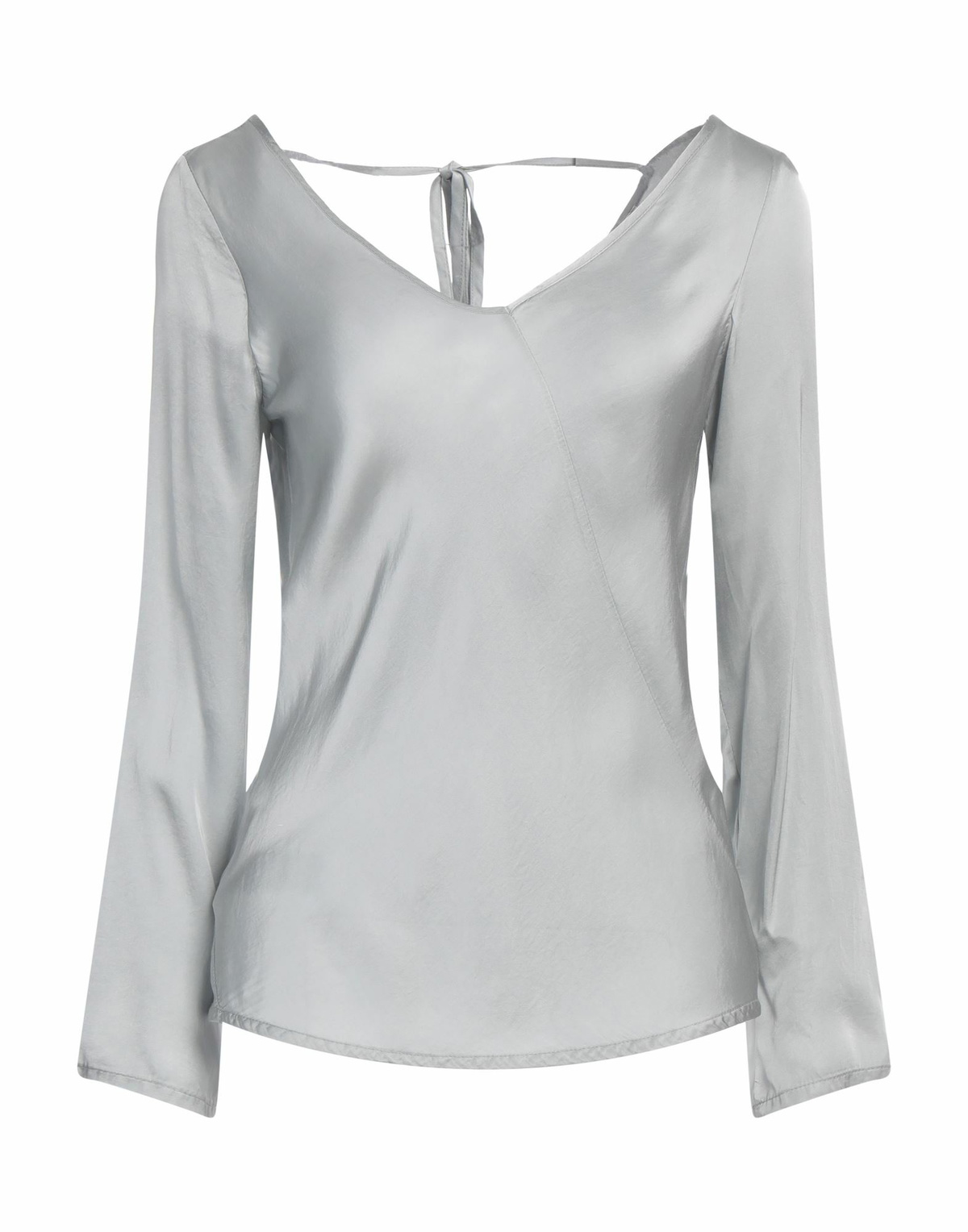 Manila Grace Womens Top in Light grey