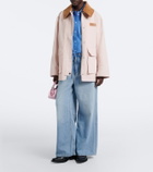 Ganni Cotton-blend shirt