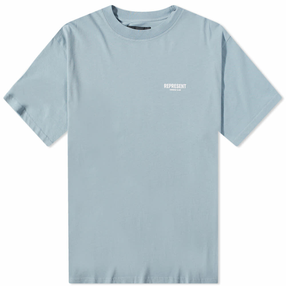 Represent Men's Owners Club T-Shirt in Baby Blue Represent