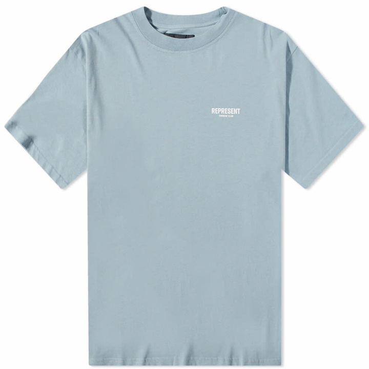 Photo: Represent Men's Owners Club T-Shirt in Baby Blue