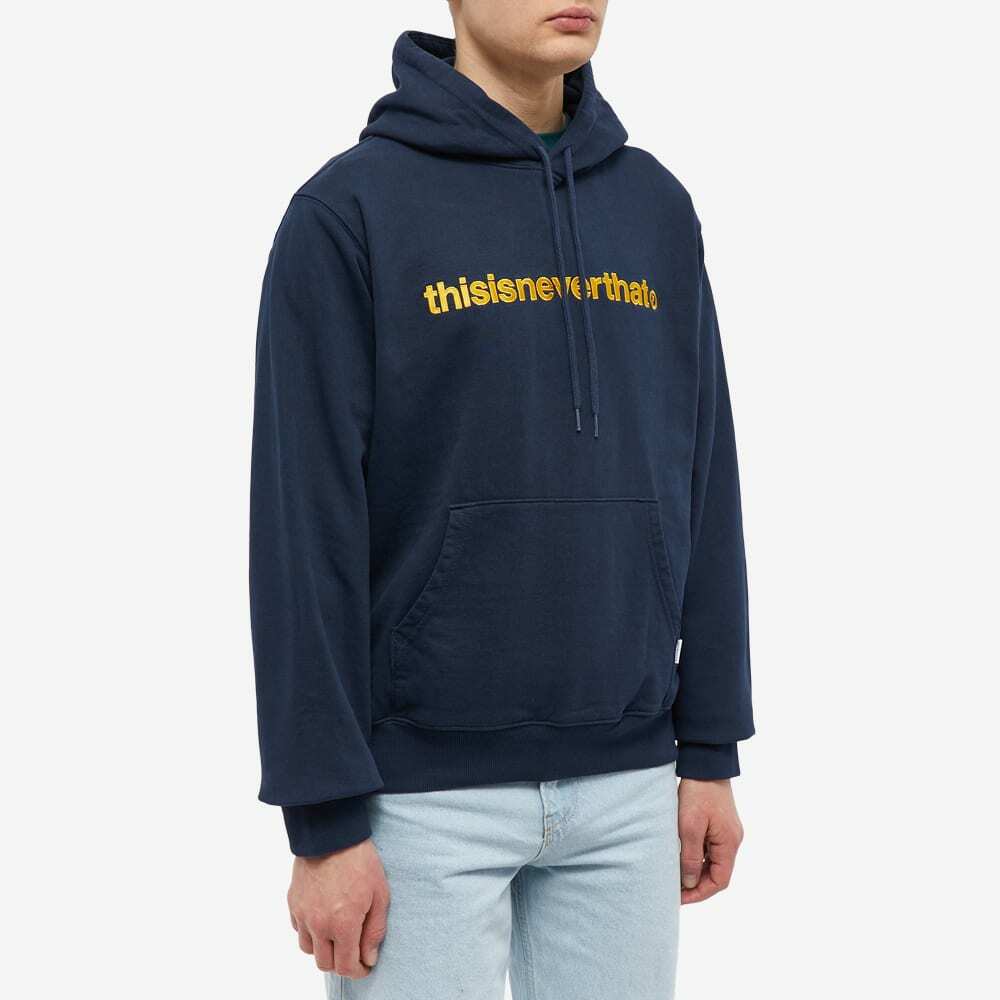 thisisneverthat Men's T-Logo Popover Hoody in Navy thisisneverthat