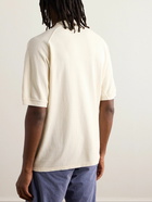 Remi Relief - Cotton-Piqué Polo Shirt - Neutrals