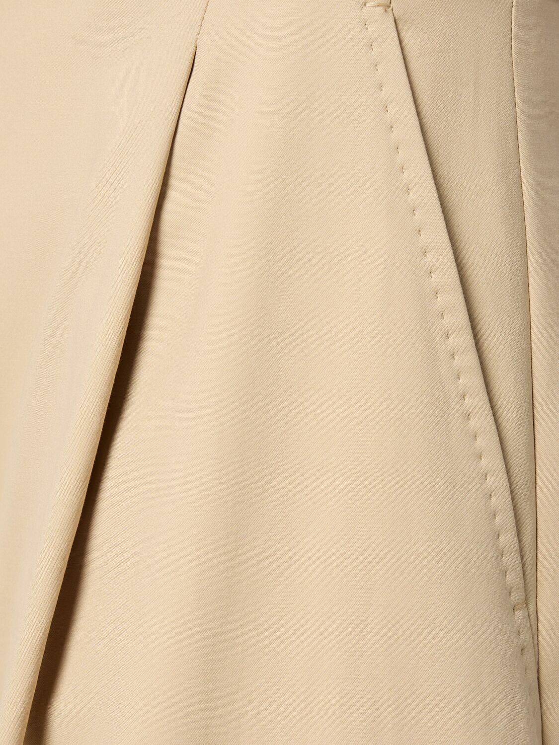 MAX MARA AVORIAZ オーバーサイズ ストレッチ コットン パンツ Max Mara Avoriaz Trousers | Neutrals | FARFETCH