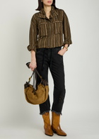 Isabel Marant Maia Medium Braided Suede Shoulder bag - Taupe - One Size