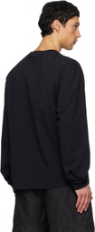 We11done Black Angel Rock Long-Sleeved T-shirt