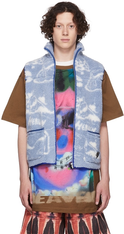 Photo: Marc Jacobs Heaven Blue Polyester Vest