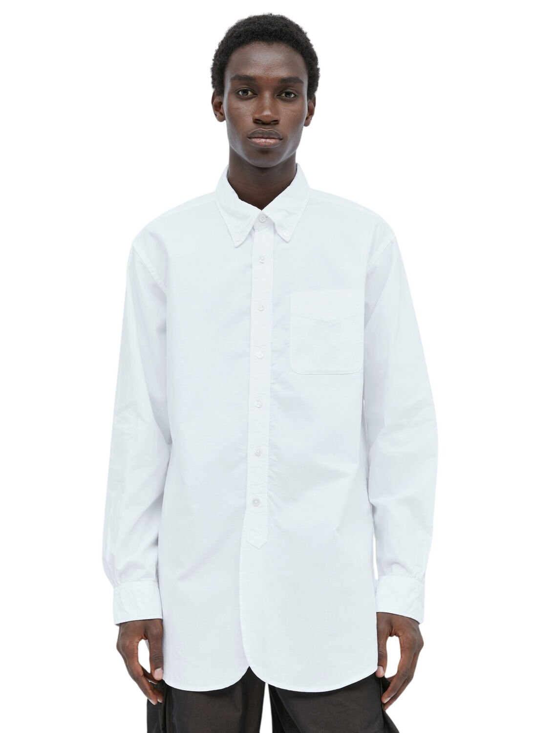 Engineered Garments Men's Fishing Overshirt in Navy Engineered