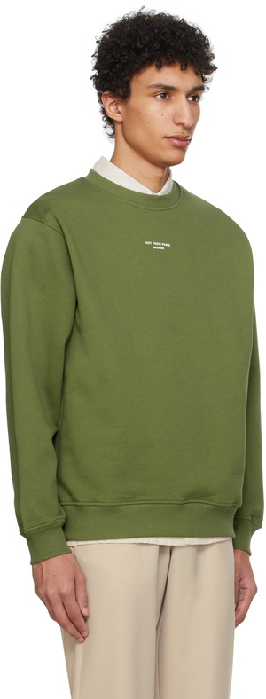 Sweatshirt Logo Wu Classique - Coupe Classique, Col Tissé - 241 G - Style Décontracté