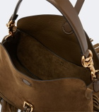 Etro Pony Medium suede shoulder bag