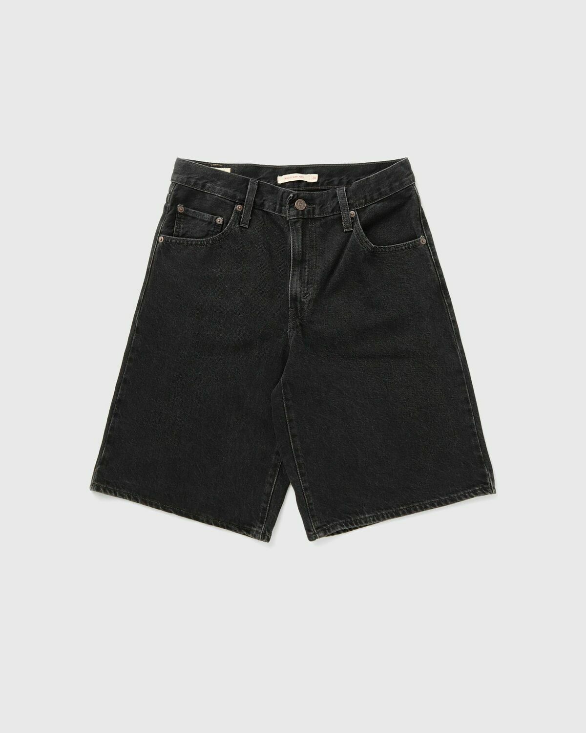 Levis BAGGY DAD JORT Black Womens Casual Short