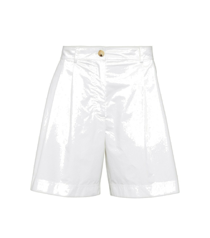 Photo: Toteme Cotton poplin Bermuda shorts