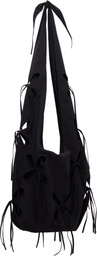 J.Kim Black Chilla Petal Bale Bag