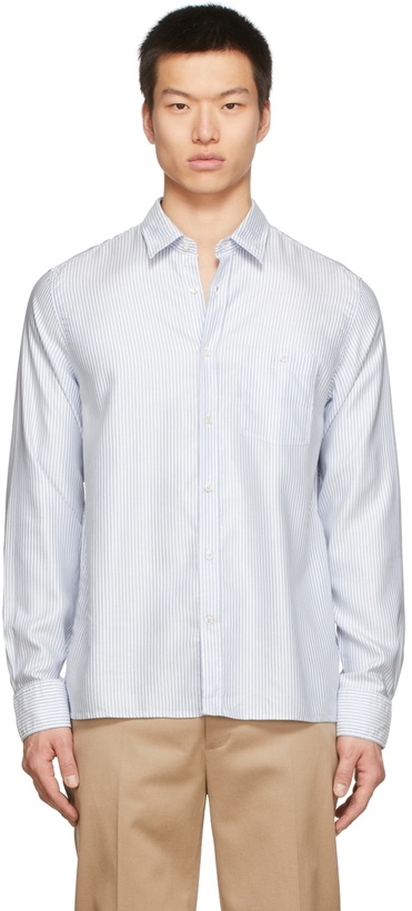 Photo: Officine Générale Blue & White Alex Shirt