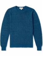 120% - Ribbed-Knit Sweater - Blue