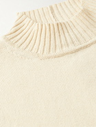 Rick Owens - Rollneck Cotton Sweater - Neutrals