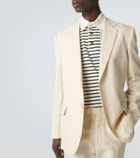 Wales Bonner Alto satin-trimmed blazer