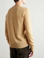 Kingsman - Slim-Fit Cashmere and Linen-Blend Sweater - Neutrals