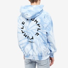 Purple Brand Men's French Terry Tie-Dye Oversized Hoody in Blue