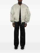 ENTIRE STUDIOS Black Straight-Leg Trousers