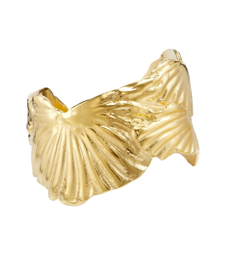 Photo: Ysso Birth of Venus 24kt gold-plated cuff bracelet