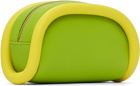 JW Anderson Green & Yellow Small Bumper Pouch