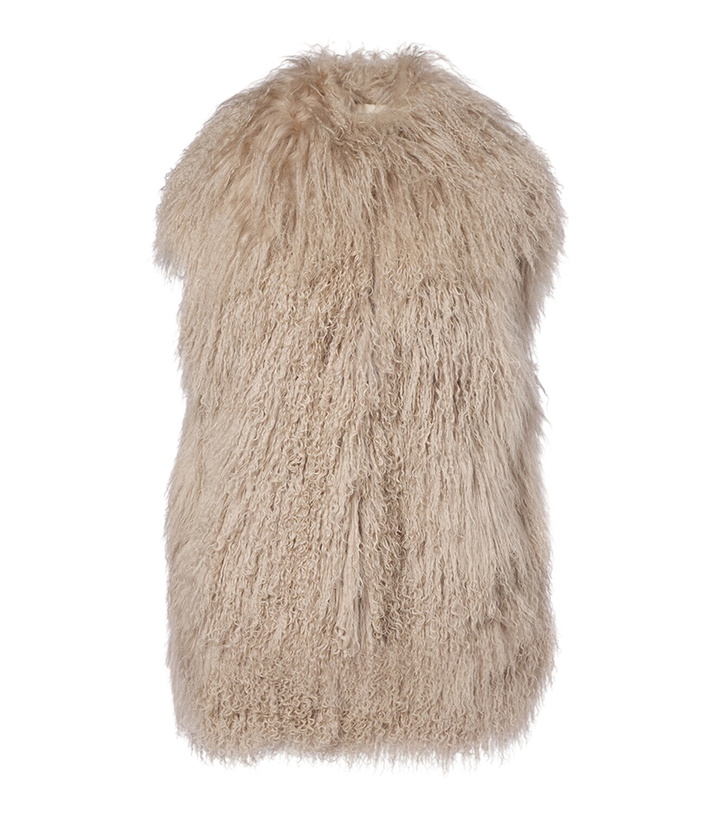 Photo: Yves Salomon Shearling vest