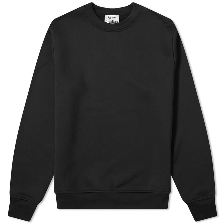 Photo: Acne Studios Fisher Tech Logo Crew Sweat