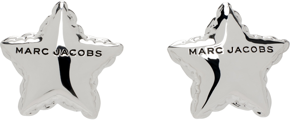 Marc Jacobs Silver Balloon Star Earrings Marc Jacobs