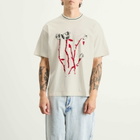 Napapijri Men's x Martine Rose T-Shirt in White Heron