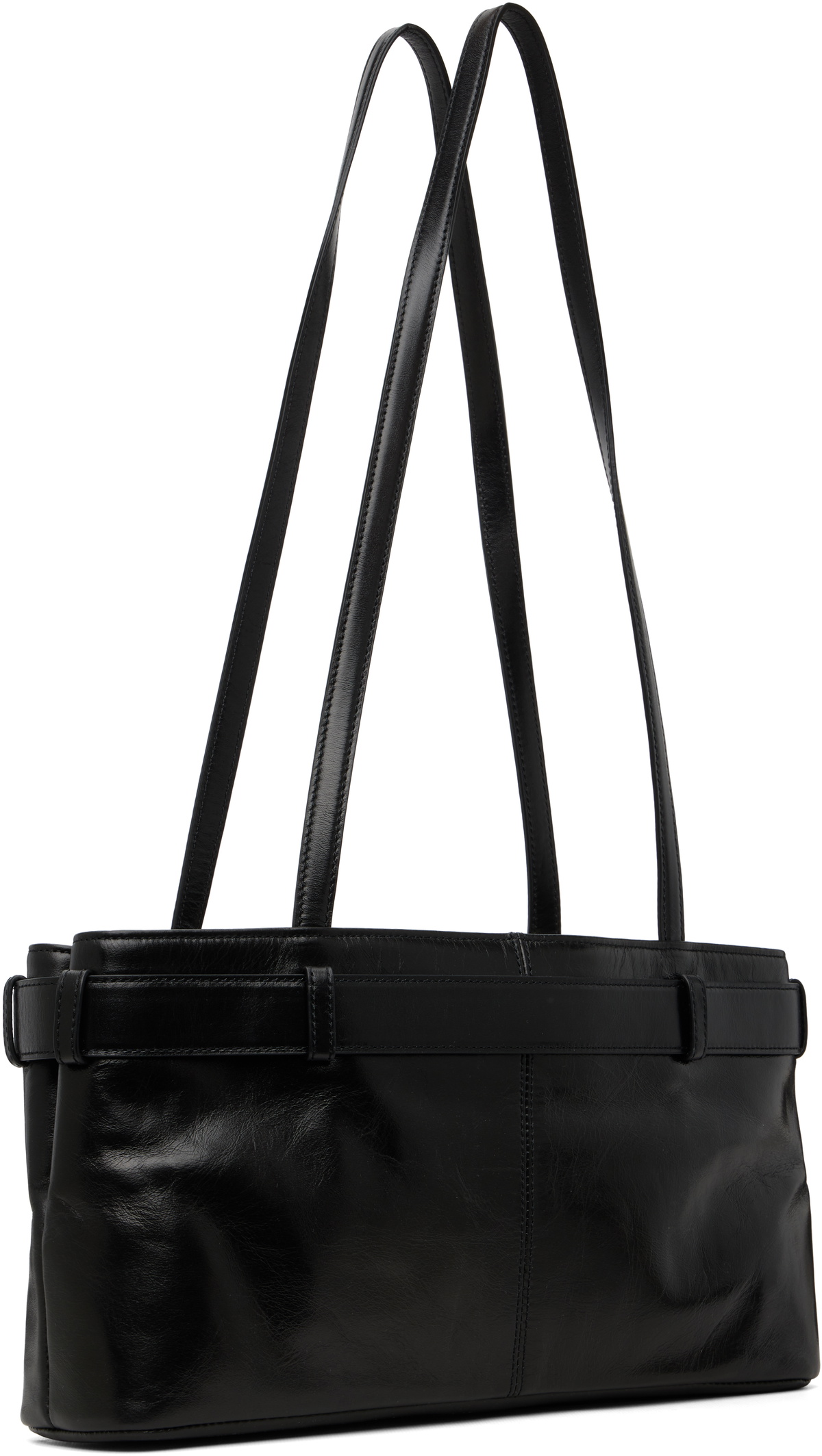 OSOI Black Shoulder Brocle Bag