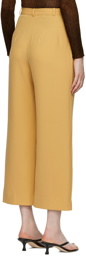 Maiden Name SSENSE Exclusive Yellow Alix Trousers