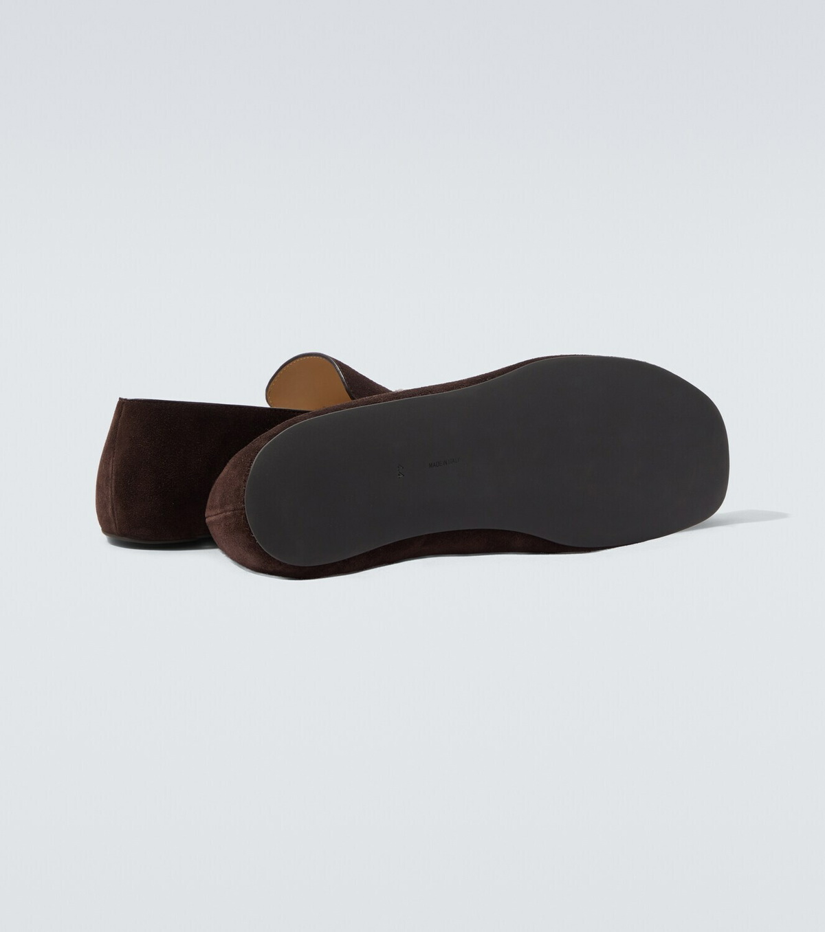 The Row Suede loafers