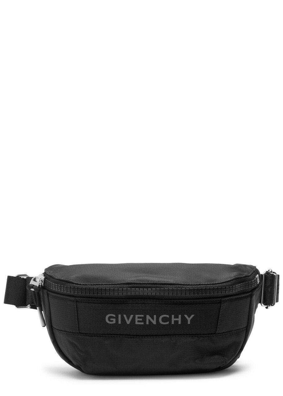 GIVENCHY ブラックナイロンバッグ Givenchy - G-Trek Nylon-Ripstop Duffle Bag Givenchy