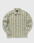 Dickies Hope Stripe Shirt Green/Beige - Mens - Overshirts