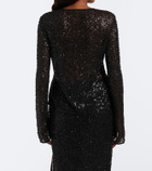 SIR Cassia sequined top