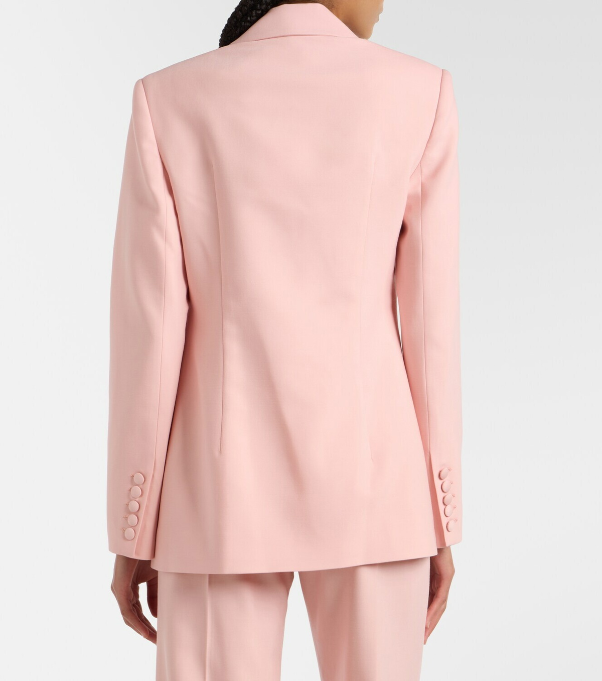 Costarellos Lesia embellished wool-blend blazer