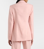 Costarellos Lesia embellished wool-blend blazer
