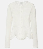Erdem Crochet cotton cardigan