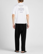 Neil Barrett Mens T-shirt in White